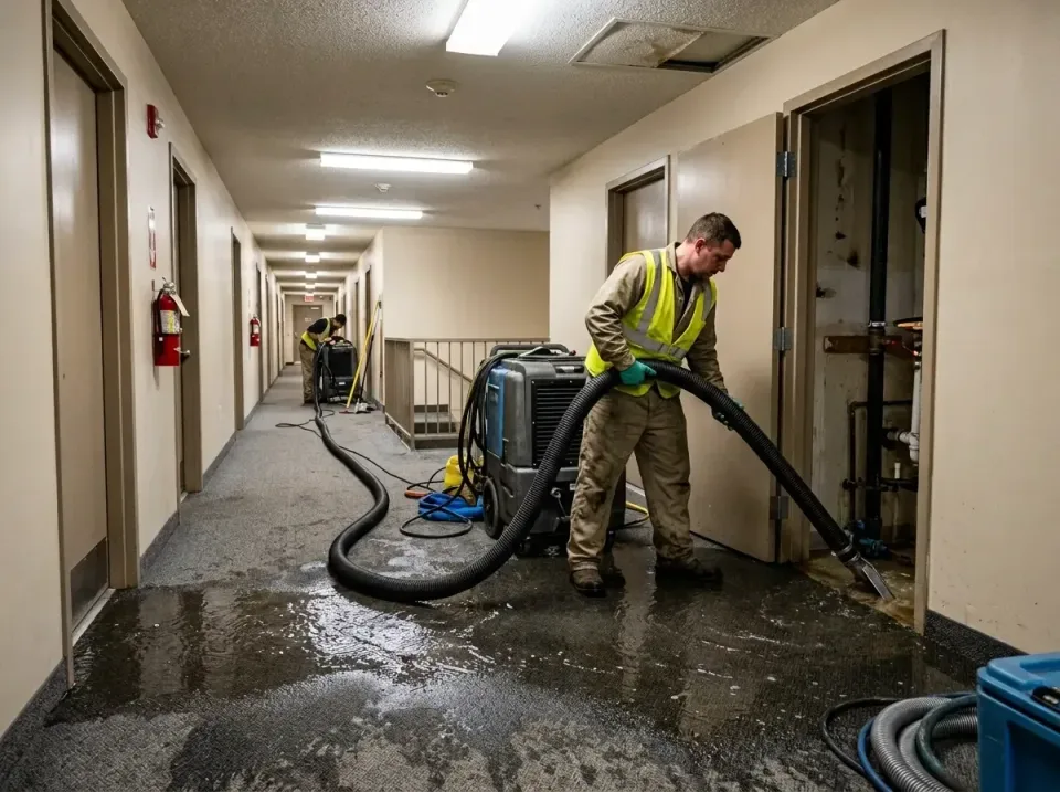 multi-unit-apartment-hallway-f-005 — frequently asked questions, Emergency Burst Pipe Water Extraction & Removal in Nash, TX